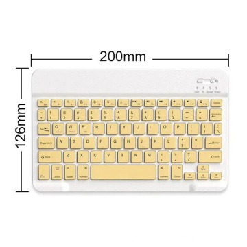 2021 new arrival top sale wholesale high quality 7 inch 10 inch shenzhen  portable  touch bluetooth mini wireless keyboard